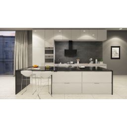 Globalo Design Vintio okap kuchenny 89,6 cm ścienny czarny VINTIO_90.2_BLACK