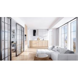 Lanilia Wereniso okap kuchenny 39 cm ścienny czarny WERENISO_39.1_BLACK