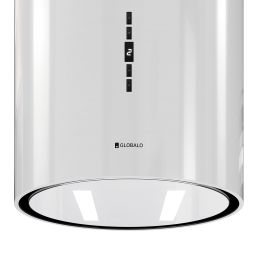 Lanilia Wereniso okap kuchenny 39 cm wyspowy biały WERENISO_ISOLA_39.1_WHITE