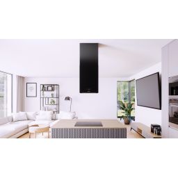 Globalo Design Werno Isola okap kuchenny 40 cm wyspowy czarny WERNO_ISOLA_40_2_BK