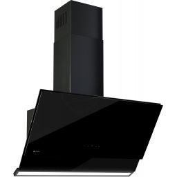 Globalo Design Zenesor okap kuchenny 90 cm ścienny czarny ZENESOR_90_2_BLACK