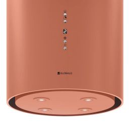 Globalo Exclusive Callia Isola okap kuchenny 39 cm wyspowy ceglasty CALLIA_ISOLA_39_1_BRICK