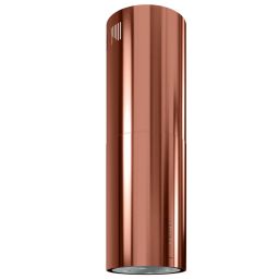 Globalo Exclusive Cylindro Isola okap kuchenny 39 cm wyspowy miedź CYLINDRO_ISOLA_39_7_MIEDZ