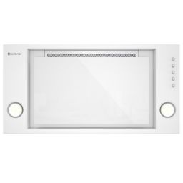 Globalo Design Desolero okap kuchenny 60 cm podszafkowy biały DESOLERO_60_3_WHITE