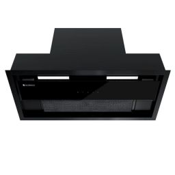 Globalo Design Feneris okap kuchenny 60 cm podszafkowy czarny FENERIS_60_1_BLACK