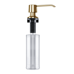 Globalo Exclusive Intio dozownik do płynów 350 ml złoty mat INTIO_LIGHT_GOLD_MAT