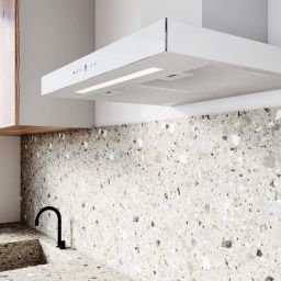 Globalo Design Lonatio 60.2 okap kuchenny 60 cm kominowy biały LONATIO_60_2_WHITE