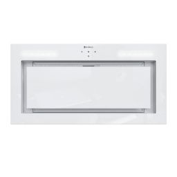 Globalo Design Lumotion 60.1 White Gest okap kuchenny 60 cm podszafkowy biały LUMOTION_60_1_WHITE