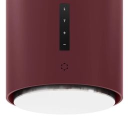 Globalo Silent Quality Miraya Isola okap kuchenny 39 cm wyspowy MIRAYA_ISOLA_39_1_BURGUNDY