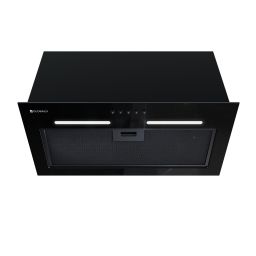 Globalo Design Orivio okap kuchenny 60 cm podszafkowy czarny ORIVIO_60_1_BLACK