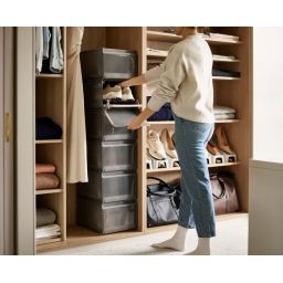 Joseph Joseph ShoeCase Premium organizer na buty 6 szt 37,5x21,7x27,9 cm szary 55014