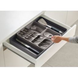 Joseph Joseph Drawer Store organizer na sztućce rozsuwany szary/grafitowy 85166