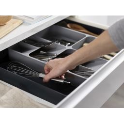 Joseph Joseph Drawer Store organizer na sztućce rozsuwany szary/grafitowy 85166