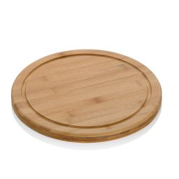 Kela Katana deska kuchenna do krojenia okrągła bambus jasny brąz 12008