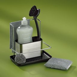 Kela Palita organizer 20x11,5x19 cm czarny/stal 12156