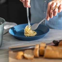 Koziol Connect Plate talerz 24 cm niebieski 3143675