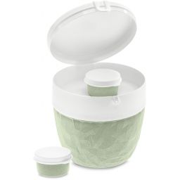 Koziol Bentobox L pojemnik śniadaniowy zestaw 3 szt zielony 3198668