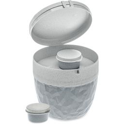 Koziol Bentobox L pojemnik śniadaniowy zestaw 3 szt szary 3198672