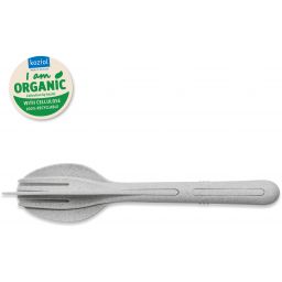 Koziol Klikk zestaw sztućców szary 4003670