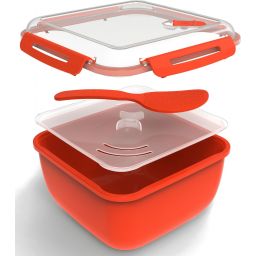 Rotho Memory pojemnik 19,5x19,5x12,1 cm czerwony 1025402792