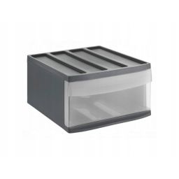 Rotho Systemix pojemnik do przechowywania 39,5x34x20,3 cm antracyt 1114208853