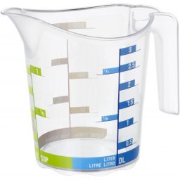 Rotho Domino dzbanek z miarką 0,3 l przezroczysty 1750410379