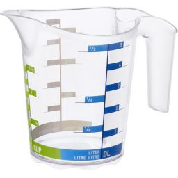Rotho Domino dzbanek z miarką 0,5 l przezroczysty 1750510379