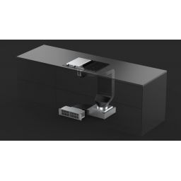 Teka Maestro okap kuchenny 11 cm blatowy VarioPro FIH 16760 TOS BK czarny 113160000