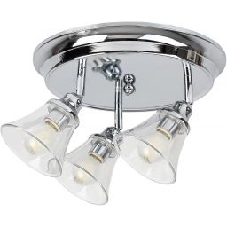 Rabalux Antoine lampa podsufitowa 3x40W chrom/przezroczysty 3210