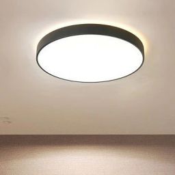 Abigali Modern plafon 1x60W LED czarny/biały MD1012-60-HW