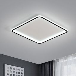 Abigali Modern plafon 1x45W LED biały/czarny MD1803-S50-Y