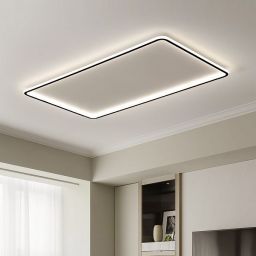 Abigali Modern plafon 1x66W LED czarny/biały MD1803-S90-Y
