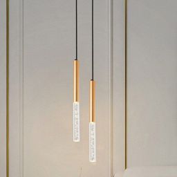 Abigali Gold lampa wisząca 1x3W LED złota CL3NW