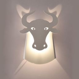 Abigali Origami Bull kinkiet 1x6W LED biały BULL-W