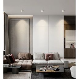 Abigali Vaiolett lampa podsufitowa 1x15W LED biała DL15W-NW