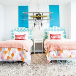 Abigali Plane lampa wisząca 1x80W LED srebrny DOUBLE-WING-PLANE