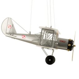 Abigali Plane lampa wisząca 1x80W LED srebrny DOUBLE-WING-PLANE