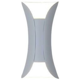 Abigali White kinkiet zewnętrzny 2x5W LED biały KMW2X5WW