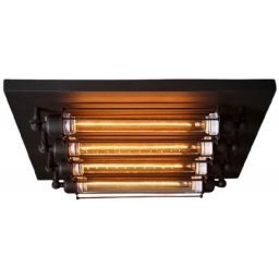 Abigali Retro plafon 4x8 W czarny ABIGALI-KRN4E27