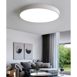 Abigali Modern plafon 1x20W LED biały MD1001-30-BW-W