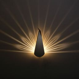 Abigali Origami Pawn kinkiet 1x3W LED biały PAWN-W