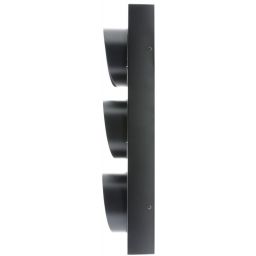Abigali Street kinkiet 1x15W LED czarny STREET