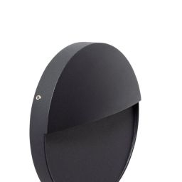 Abruzzo Lunaria lampa przypodłogowa zewnętrzna 1x6 W czarny ABR-LZKO-C