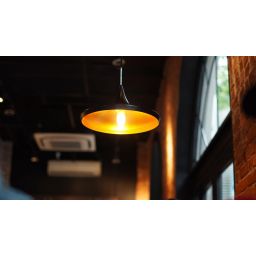 Abigali Round lampa wisząca 3x40W czarna/złota CHZ3B-E27