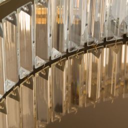 Abigali Glamour plafon 1x30W LED złota/przezroczysta GLAMOUR-50CM