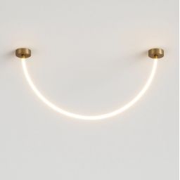 Abigali Skyline lampa wisząca 1x40 W złota LWSL-WW-2M