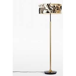 Abigali Marble Stone lampa stojąca 1x30 W złota-szara MFLR-6629-601B