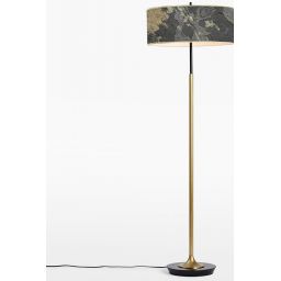 Abigali Marble Stone lampa stojąca 1x30 W złota-szara MFLR-6629-601B
