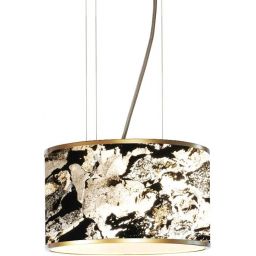 Abigali Marble Stone lampa wisząca 1x40 W złota-marmur MPLR-6631-601