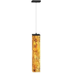 Abigali Marble Stone lampa wisząca 1x25 W czarna-beżowa MPLS-6614-607Y